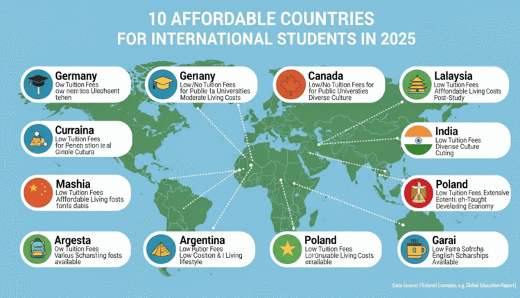 10 Cheapest Countries for International Students in 2025