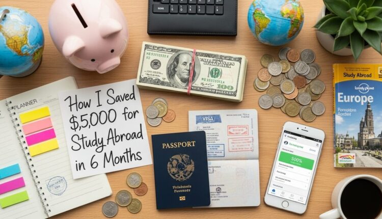 How I Saved $5,000 for Study Abroad in 6 Months