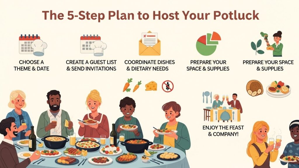 The 5-Step Plan to Host Your Potluck