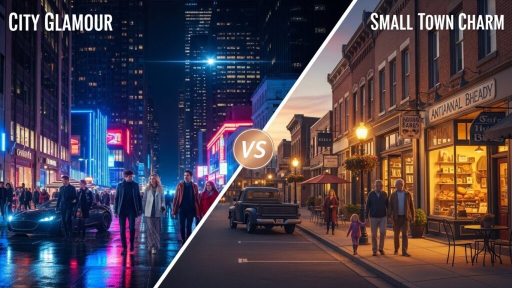 The FOMO Factor: City Glamour vs. Small-Town Charm